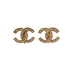 VINTAGE CHANEL EARRINGS COCOMARK RHINESTONE ACCESSORY 90335622