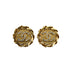 VINTAGE CHANEL EARRINGS COCOMARK RHINESTONE CHAIN ACCESSORY 23 90335322