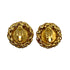VINTAGE CHANEL EARRINGS COCOMARK ROUND ACCESSORY 23 90327998