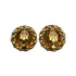 VINTAGE CHANEL EARRINGS COCOMARK ROUND ACCESSORY 25 90326628