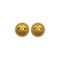 VINTAGE CHANEL EARRINGS COCOMARK ROUND ACCESSORY 90325269