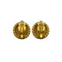 VINTAGE CHANEL EARRINGS COCOMARK ROUND ACCESSORY 90325269