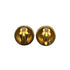 VINTAGE CHANEL EARRINGS COCOMARK ROUND ACCESSORY 90326782