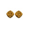 VINTAGE CHANEL EARRINGS COCOMARK ROUND ACCESSORY 90332594
