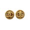 VINTAGE CHANEL EARRINGS COCOMARK ROUND ACCESSORY 93P 90326217