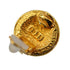 VINTAGE CHANEL EARRINGS COCOMARK ROUND ACCESSORY 93P 90335756