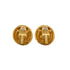 VINTAGE CHANEL EARRINGS COCOMARK ROUND ACCESSORY 94A 90326629