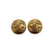 VINTAGE CHANEL EARRINGS COCOMARK ROUND ACCESSORY 94P 90328680