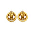 VINTAGE CHANEL EARRINGS COCOMARK ROUND ACCESSORY 94P 90334178