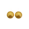 VINTAGE CHANEL EARRINGS COCOMARK ROUND ACCESSORY 96P 90327598