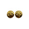 VINTAGE CHANEL EARRINGS COCOMARK ROUND ACCESSORY 90328939