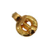 VINTAGE CHANEL EARRINGS COCOMARK ROUND GOLD ACCESSORY 90335624