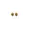 VINTAGE CHANEL EARRINGS COCOMARK ROUND GOLD ACCESSORY 90350549