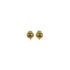 VINTAGE CHANEL EARRINGS COCOMARK ROUND GOLD ACCESSORY 90350549