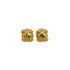 VINTAGE CHANEL EARRINGS COCOMARK ROUND GOLD ACCESSORY 90350569