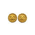 VINTAGE CHANEL EARRINGS COCOMARK ROUND GOLD ACCESSORY 93A 90327597