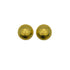 VINTAGE CHANEL EARRINGS COCOMARK ROUND GOLD ACCESSORY 94A 90319681