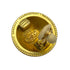 VINTAGE CHANEL EARRINGS COCOMARK ROUND GOLD ACCESSORY 94A 90319681