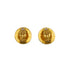 VINTAGE CHANEL EARRINGS COCOMARK ROUND GOLD ACCESSORY 94A 90347860