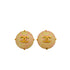 VINTAGE CHANEL EARRINGS COCOMARK ROUND GOLD ACCESSORY 94P 90347798