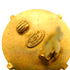 VINTAGE CHANEL EARRINGS COCOMARK ROUND GOLD ACCESSORY 94P 90347798