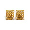 VINTAGE CHANEL EARRINGS COCOMARK SQUARE ACCESSORY 95A 90335637