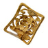VINTAGE CHANEL EARRINGS COCOMARK SQUARE ACCESSORY 95A 90335637