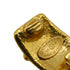 VINTAGE CHANEL EARRINGS COCOMARK SQUARE GOLD ACCESSORY 95P 90339679