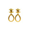VINTAGE CHANEL EARRINGS COCOMARK SWING ACCESSORY 96P 90327608