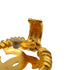 VINTAGE CHANEL EARRINGS COCOMARK SWING GOLD ACCESSORY 94P 90334485