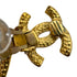 VINTAGE CHANEL EARRINGS COCOMARK SWING GOLD ACCESSORY 96P 90323114