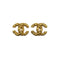 VINTAGE CHANEL EARRINGS COCOMARK GOLD ACCESSORY 93A 90325354
