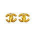 VINTAGE CHANEL EARRINGS COCOMARK GOLD ACCESSORY 93A 90325354