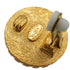 VINTAGE CHANEL EARRINGS COIN MOTIF ROUND ACCESSORY 95A 90337692