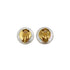 VINTAGE CHANEL EARRINGS FAUX PEARL ROUND ACCESSORY 96C 90330674