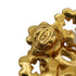 VINTAGE CHANEL EARRINGS FLOWER COCOMARK GOLD ACCESSORY 96P 90339110
