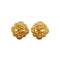 VINTAGE CHANEL EARRINGS FLOWER MOTIF COCOMARK GOLD ACCESSORY 95A 90334890