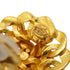 VINTAGE CHANEL EARRINGS FLOWER MOTIF COCOMARK GOLD ACCESSORY 96P 90340909