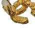 VINTAGE CHANEL EARRINGS LAVA COCOMARK GOLD ACCESSORY 93A 90337712
