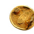 VINTAGE CHANEL EARRINGS LOGO LION GOLD ACCESSORY 23 90338255