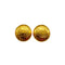VINTAGE CHANEL EARRINGS LOGO ROUND GOLD ACCESSORY 90326224