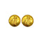 VINTAGE CHANEL EARRINGS MADEMOISELLE ROUND ACCESSORY 90325790