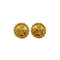 VINTAGE CHANEL EARRINGS MADEMOISELLE ROUND ACCESSORY 90328701