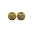 VINTAGE CHANEL EARRINGS MATELASSE COCOMARK GOLD ACCESSORY 25 90323113