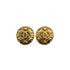 VINTAGE CHANEL EARRINGS MATELASSE COCOMARK ROUND ACCESSORY 90328006