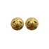 VINTAGE CHANEL EARRINGS MATELASSE COCOMARK ROUND ACCESSORY 94P 90330686