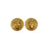 VINTAGE CHANEL EARRINGS MATELASSE COCOMARK ROUND ACCESSORY 94P 90330686