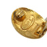 VINTAGE CHANEL EARRINGS OVAL COCOMARK LOGO GOLD ACCESSORY 28 90337709
