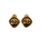 VINTAGE CHANEL EARRINGS RCOCOMARK GOLD ACCESSORY 97A 90321106