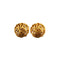 VINTAGE CHANEL EARRINGS ROUND COCOMARK ACCESSORY 25 90335744